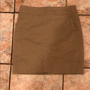 Talbots petite skirt - khaki